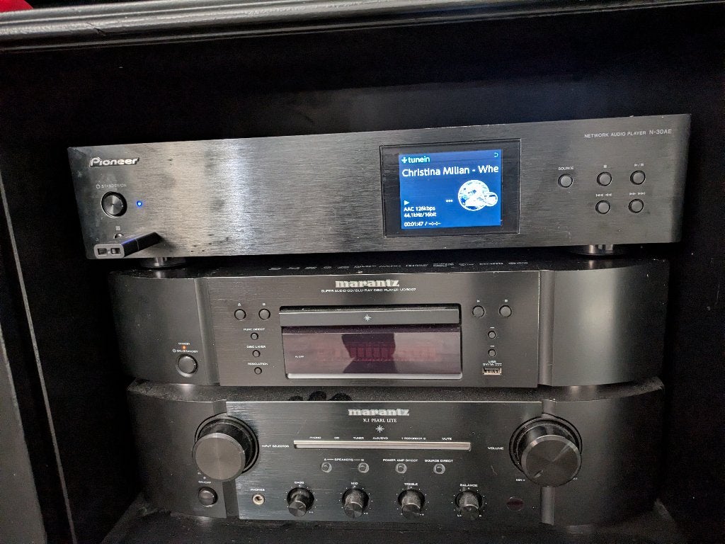Pioneer N-30AE HiRes streamer, Ophalen of Verzenden, Zo goed als nieuw, 120 watt of meer, Pioneer