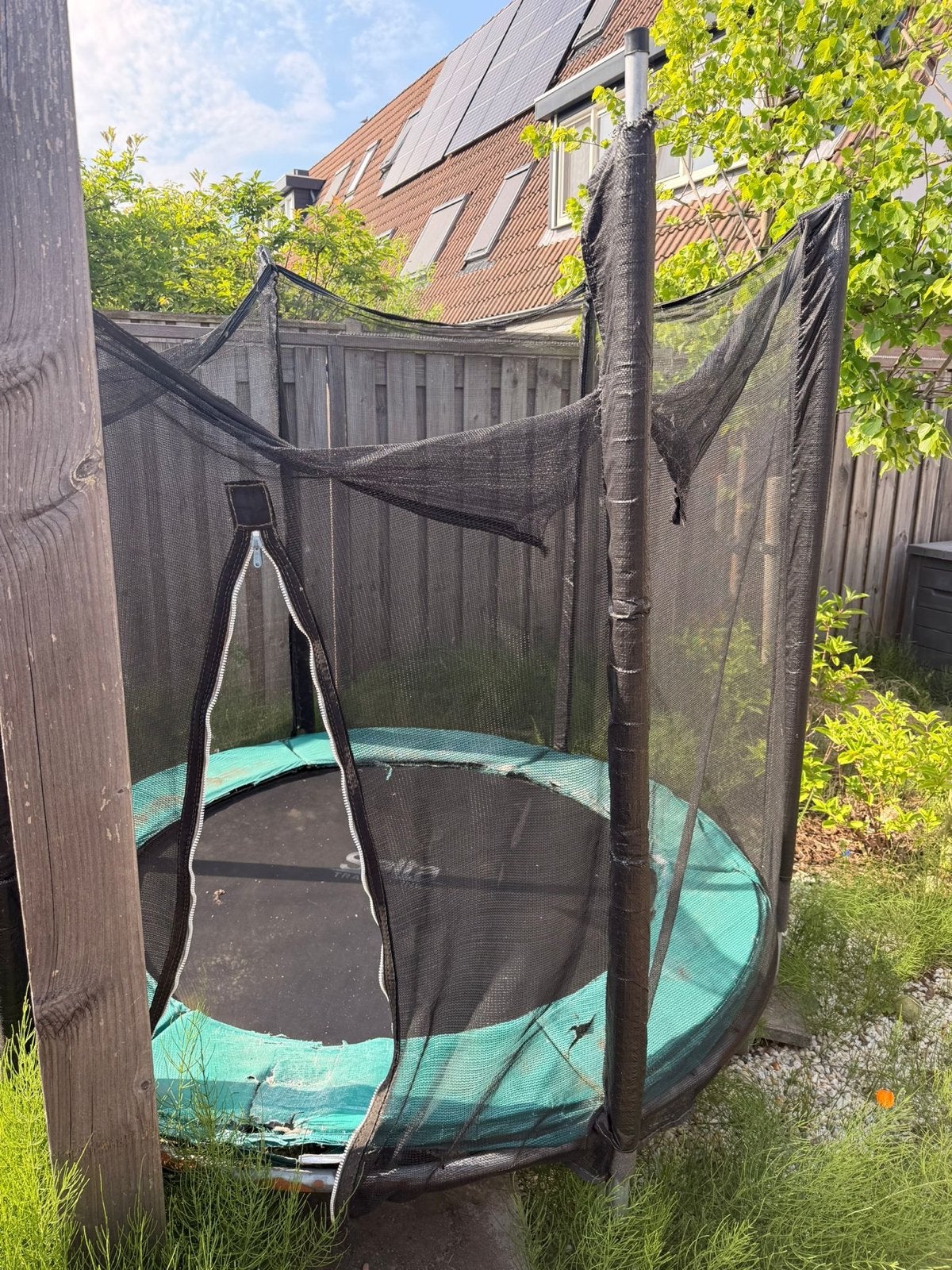 Salta Combo Trampoline Ø 183 cm - Opknapper, Ophalen, Gebruikt