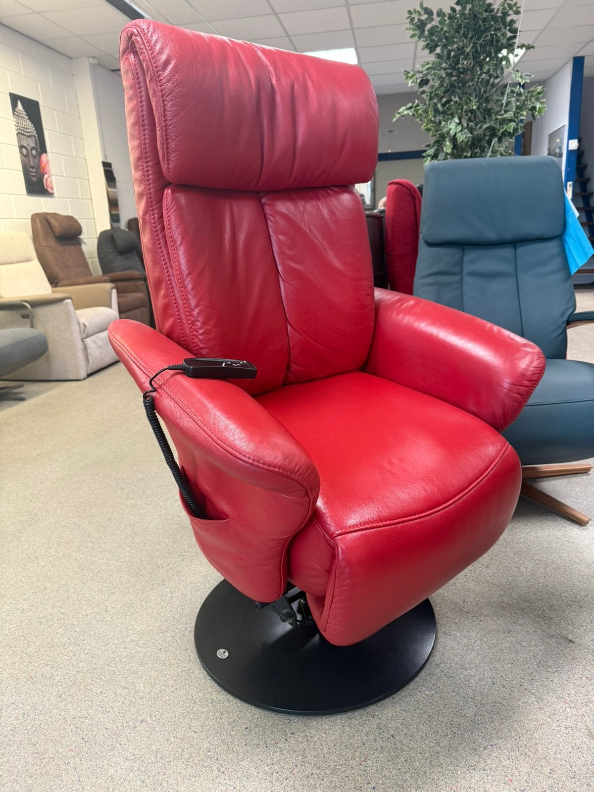 Meubelzorg sta op stoel relax fauteuil gratis bezorging, Ophalen of Verzenden, Zo goed als nieuw, Leer, Ruim  100 stoelen met garantie