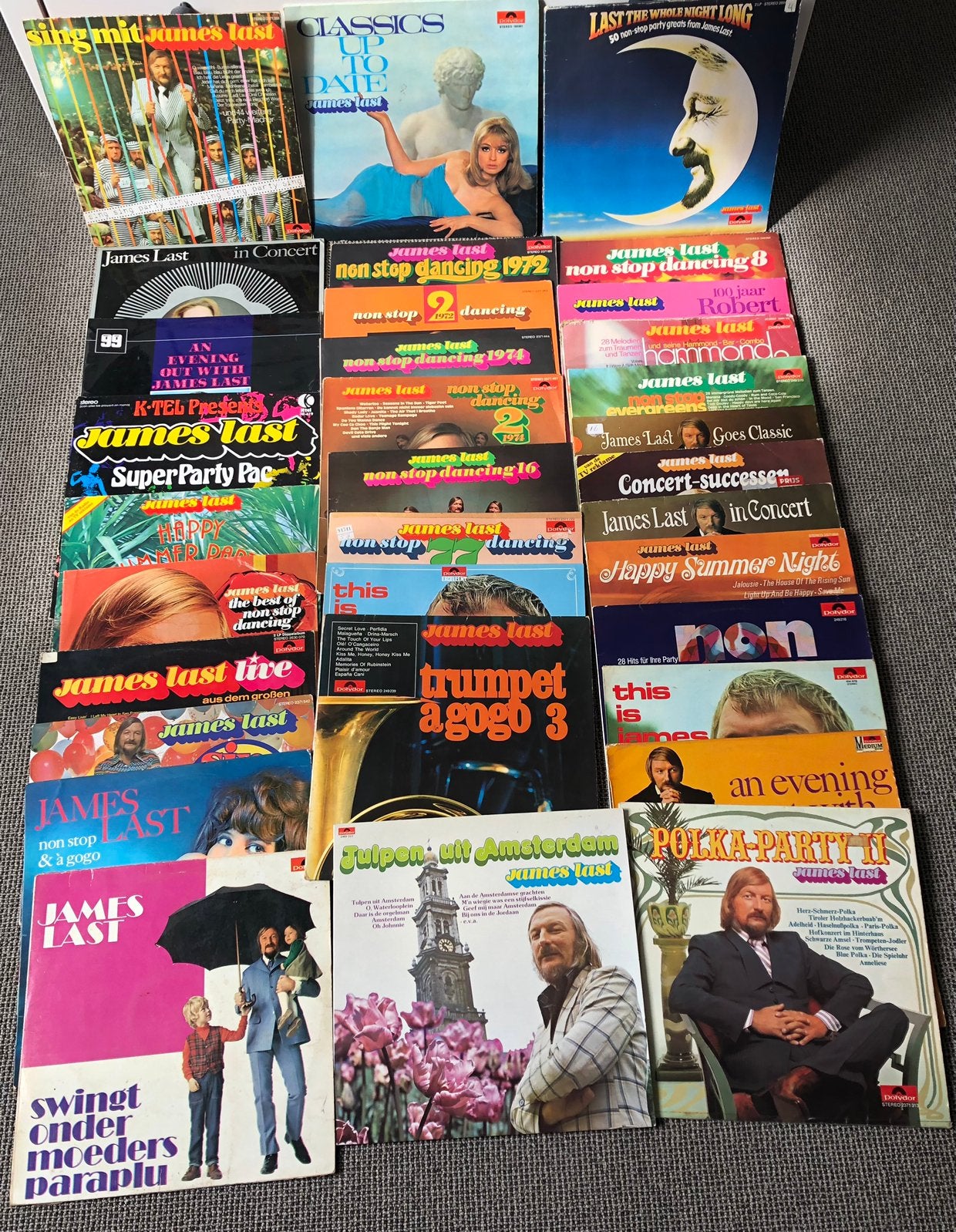 James Last 33 lp’s, Cd's en Dvd's, Vinyl | Overige Vinyl, Ophalen, Zo goed als nieuw, 12 inch
