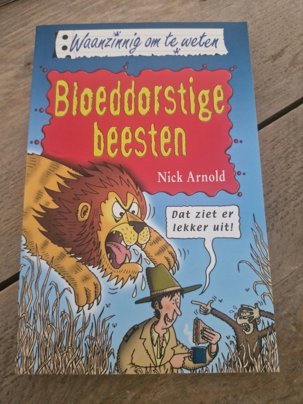 Bloeddorstige beesten - Waanzinnig om te weten, Ophalen of Verzenden, Zo goed als nieuw, Overige diersoorten, Nick Arnold