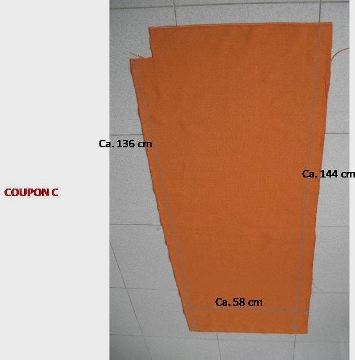 De Ploeg Accent 20/16 oranjetinten; 2x restant meubelstof, Wol, 120 cm of meer, Nieuw, Oranje