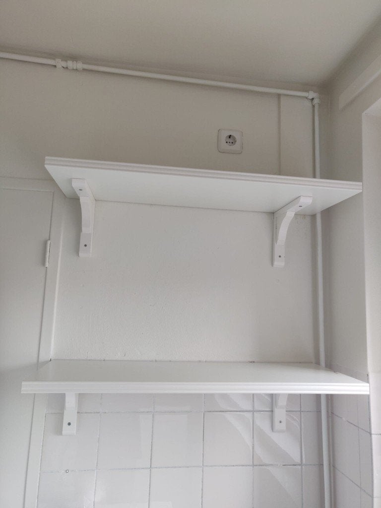 Schappen 2 stuks 80x30 cm, Ophalen, Zo goed als nieuw