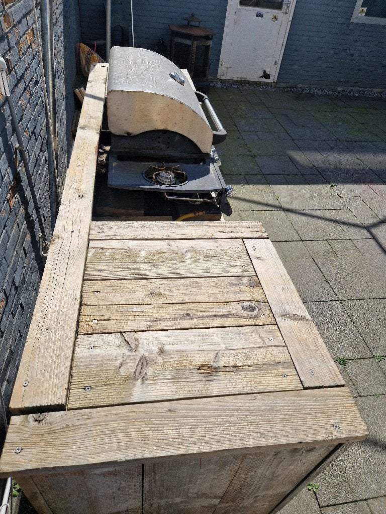 Buitenkeuken moet weg, Tuin en Terras, Buitenkeukens, Ophalen, Gebruikt, Gas