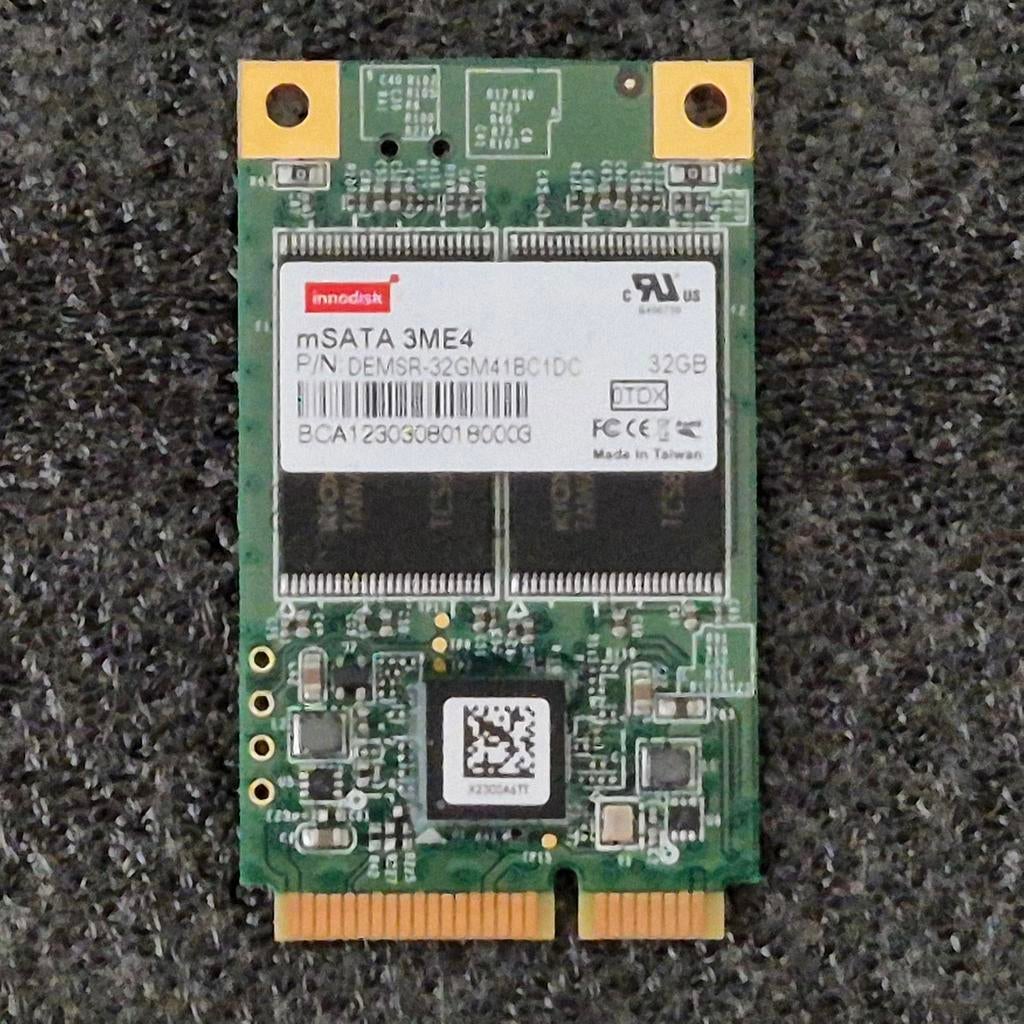 Innodisk 32GB mSATA SSD 3ME4, Computers en Software, Harde schijven, Ophalen of Verzenden, Gebruikt, Intern, Innodisk