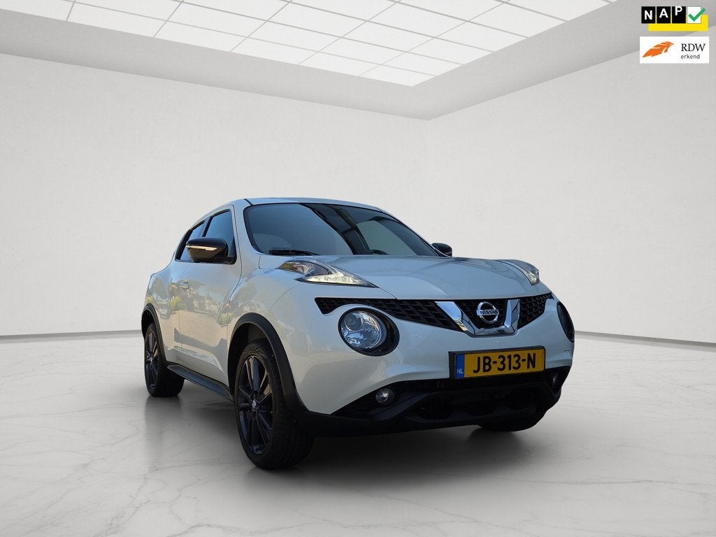 Nissan Juke 1.2 DIG-T S/S Tekna, Voorwielaandrijving, 639 kg, 116 pk, Wit