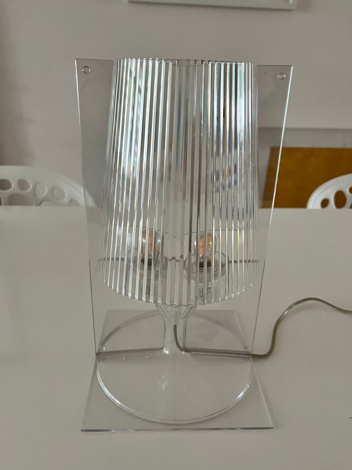Kartell Take tafellampje design Ferruccio Laviani!, Kunststof, Overige merken, E14 (klein), Ophalen of Verzenden