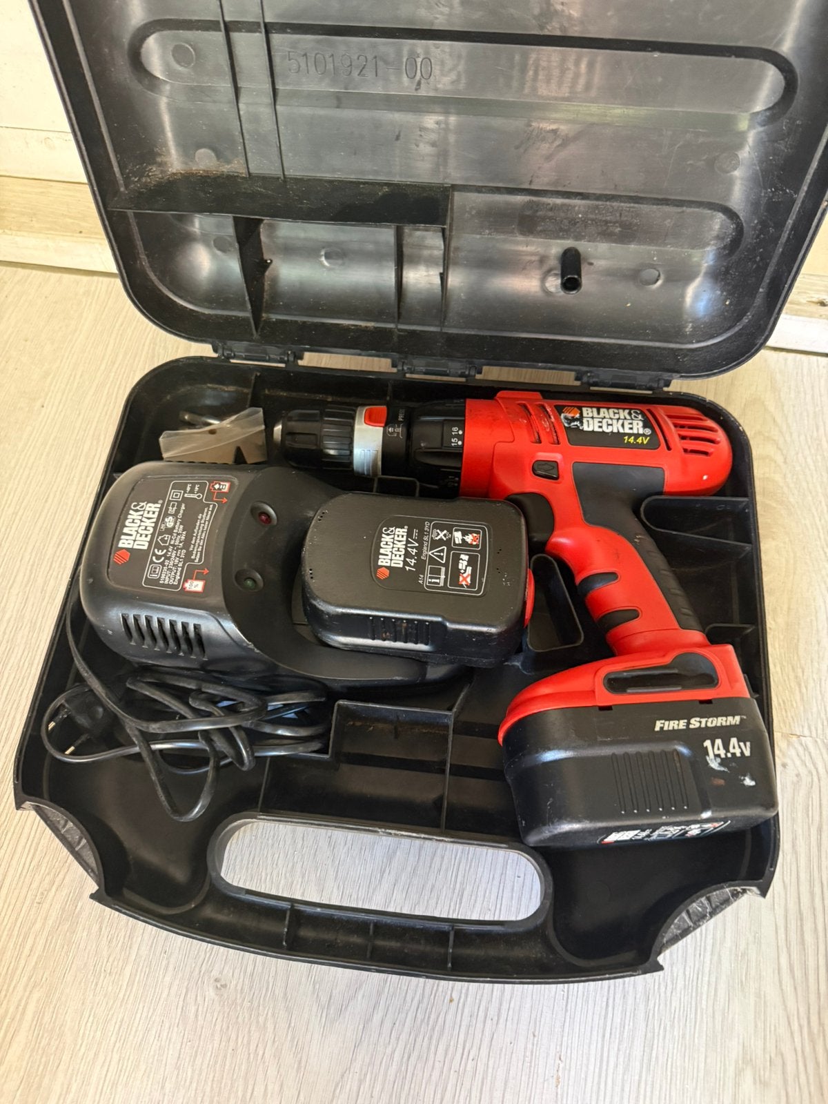 Black en Decker accuboormachine