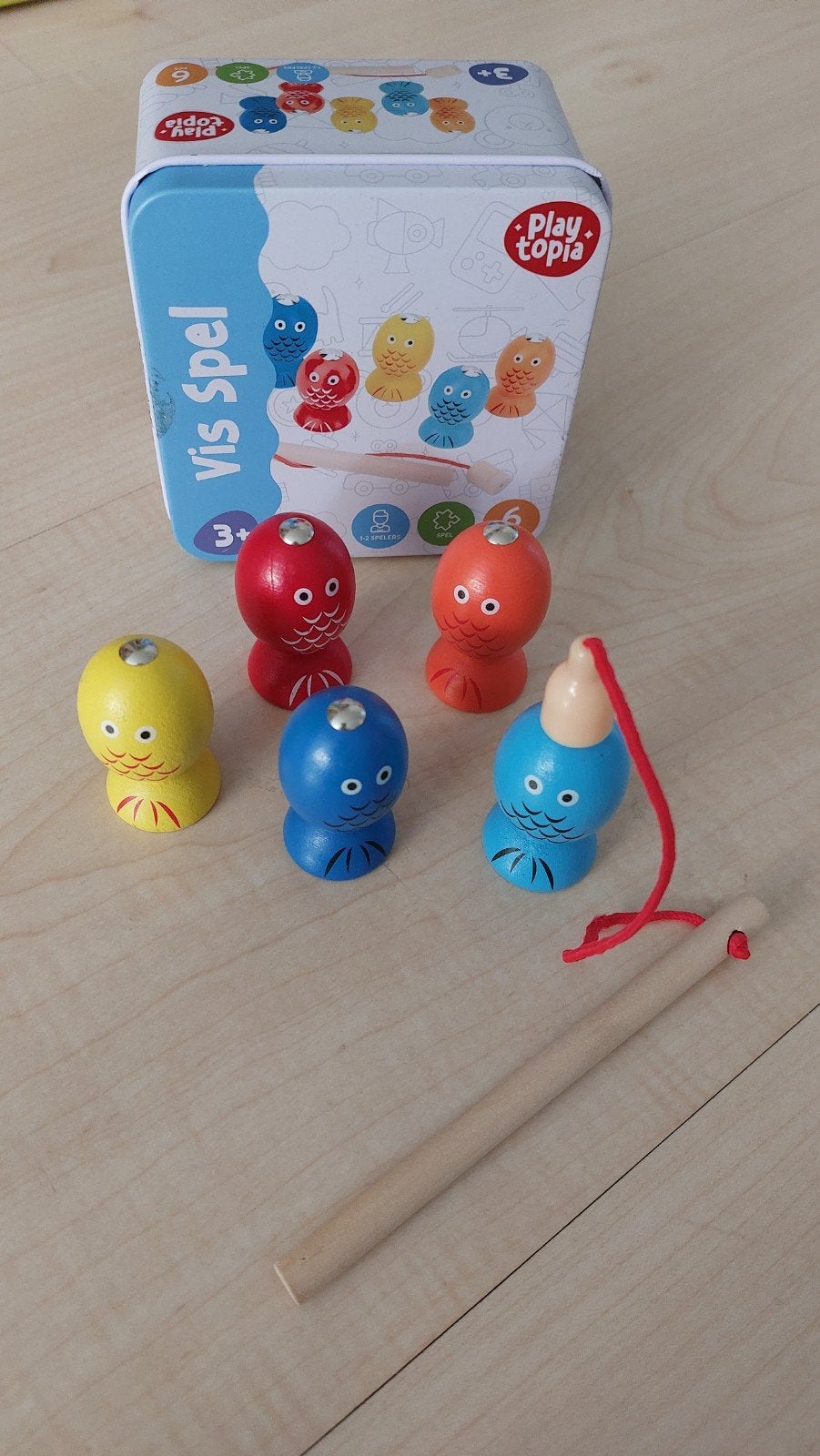 Playtopia Vis Spel - Magnetisch Visspeelgoed voor Kinderen, Kinderen en Baby's, Ophalen, Zo goed als nieuw, Overige typen