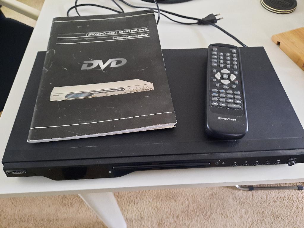 SILVERCREST DVD SPELER met afstandsbediening en handleiding, Ophalen, Gebruikt, Dvd-speler, Overige merken