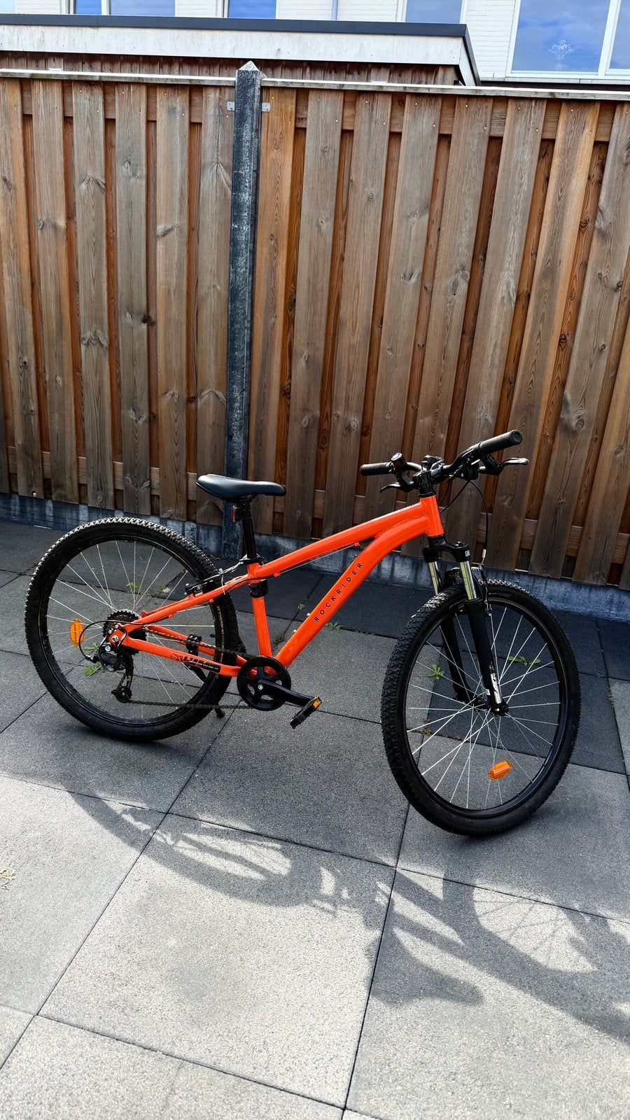 Oranje Rockrider ST 500 Kindermountainbike – 26 inch, Ophalen, Zo goed als nieuw, Aluminium, 24 inch of meer