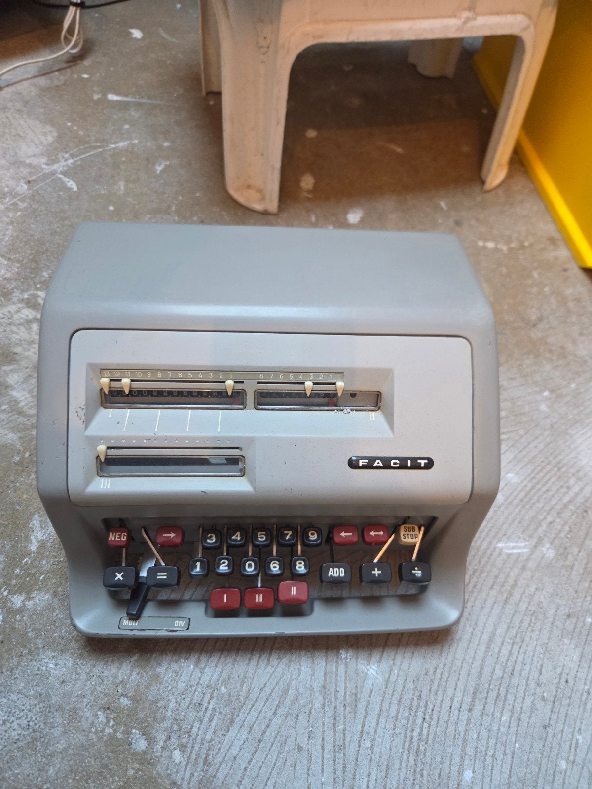 facit calculator, Ophalen of Verzenden