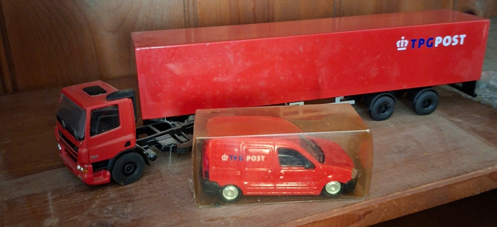 TPG Post vrachtwagen en bestelbusje model, Ophalen of Verzenden, Zo goed als nieuw