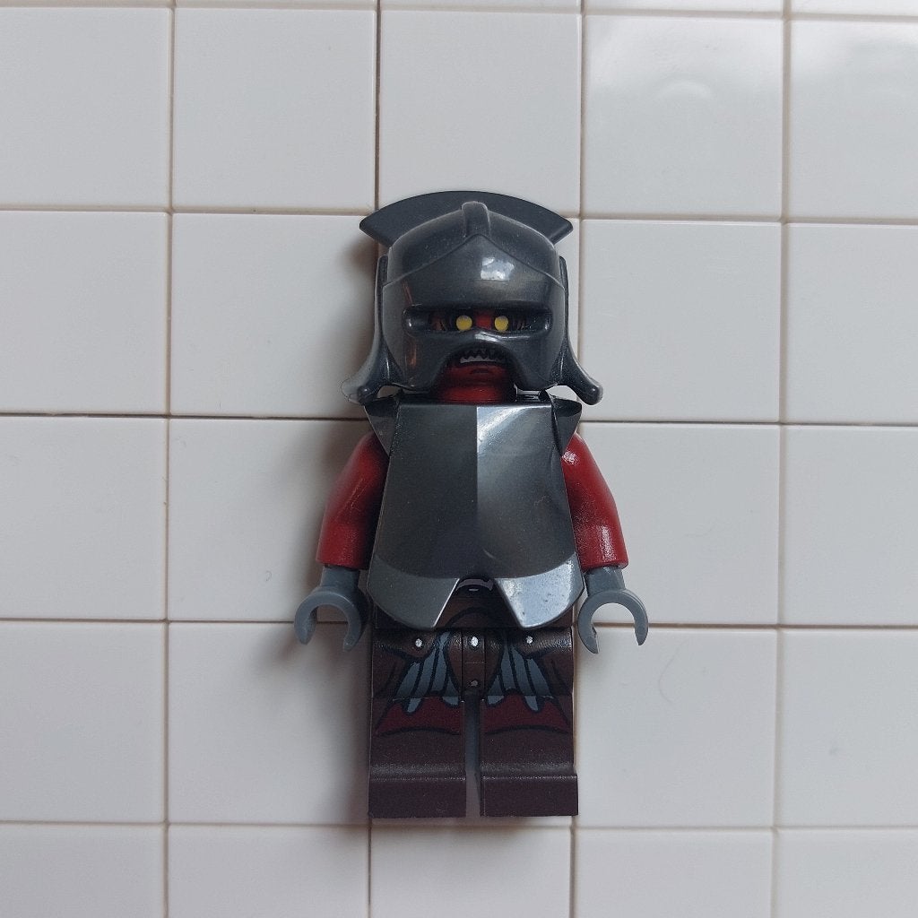 LEGO LOTR Minifig - Uruk-Hai - lor008, Kinderen en Baby's, Speelgoed | Duplo en Lego, Ophalen of Verzenden, Zo goed als nieuw