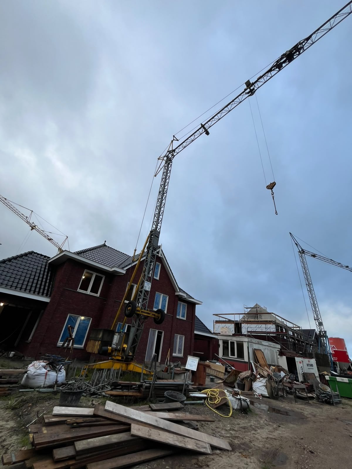 Potain 10-tons meter kraan, Ophalen, Hijswerktuig