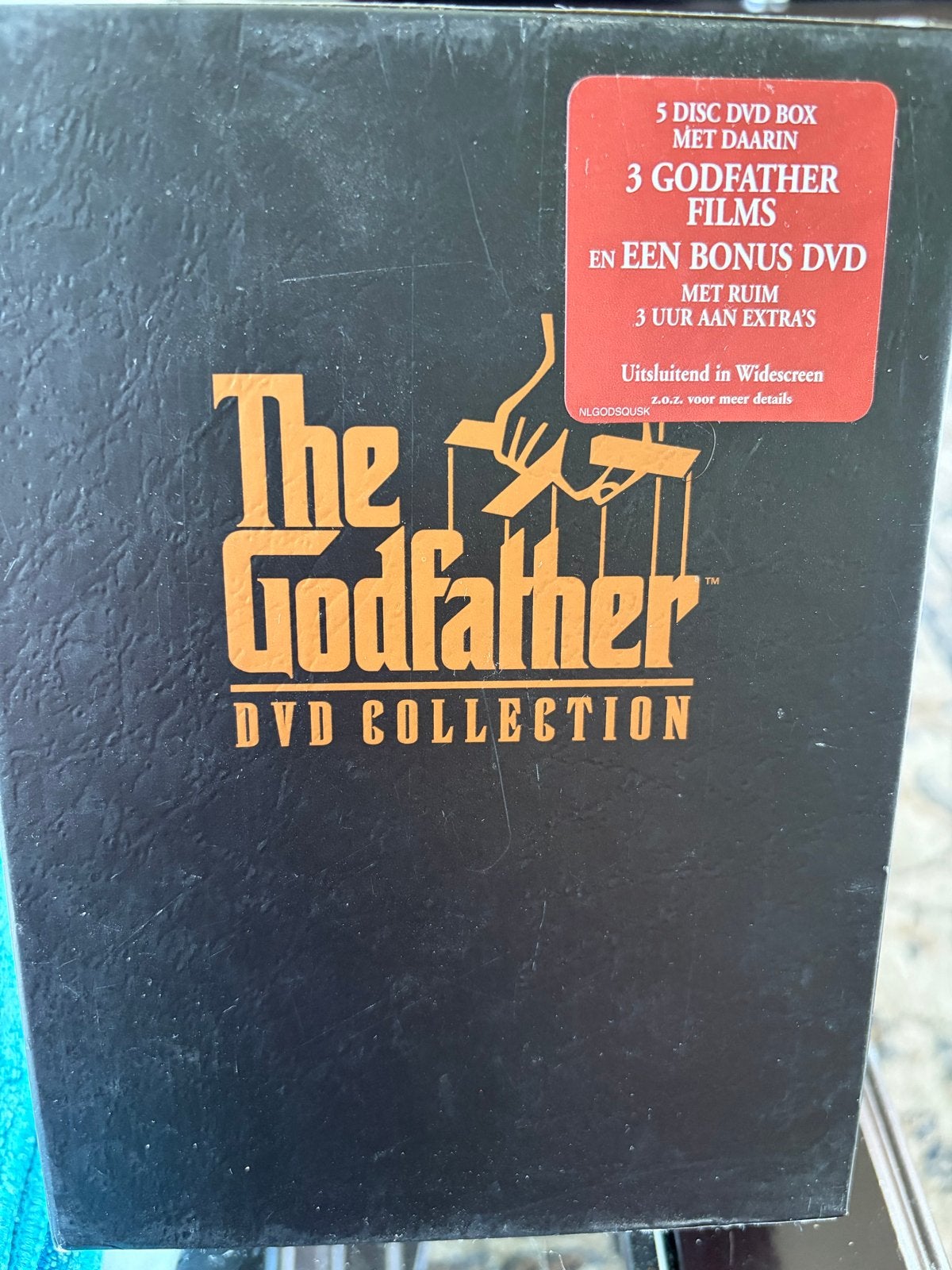 The Godfather DVD Collection - 5 discs met bonusmateriaal, Maffia en Misdaad, Vanaf 16 jaar, Nederlands, Ophalen of Verzenden