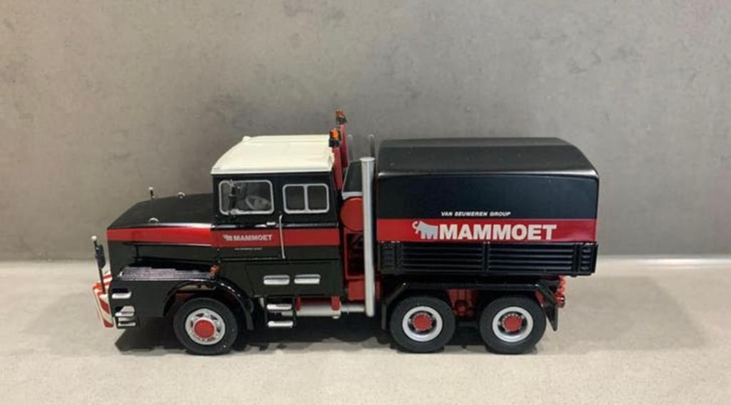 NZG Faun Mammoet van Seumeren, Hobby en Vrije tijd, Modelauto's | 1:50, Ophalen of Verzenden, Hijskraan, Tractor of Landbouw, NZG