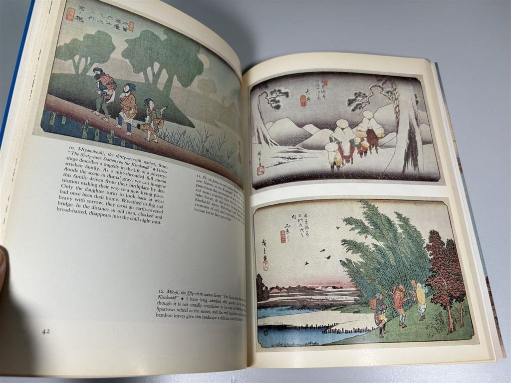 Hiroshige — Beroemde Japanse landschappen, Ophalen of Verzenden, Zo goed als nieuw
