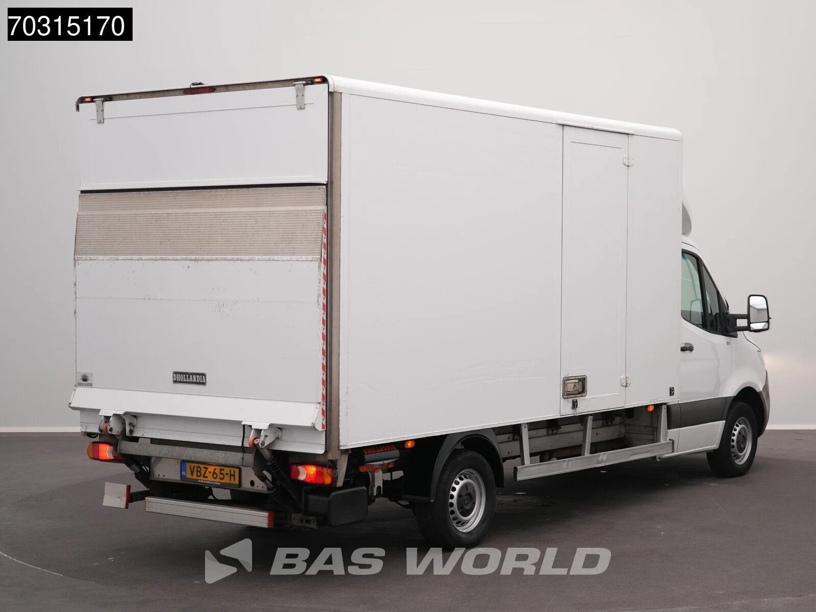 Mercedes Sprinter 316 CDI Automaat D'Hollandia Laadklep Zijd, Automaat, Stof, Gebruikt, 4 cilinders