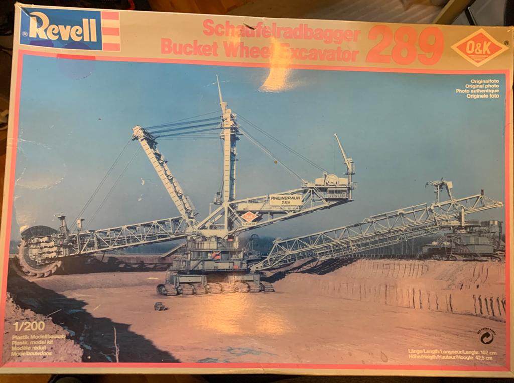 Bucket Wheel Excavator Schaufelradbagger 289 1:200 in doos, 1:50 of kleiner, Revell, Overige typen, Nieuw