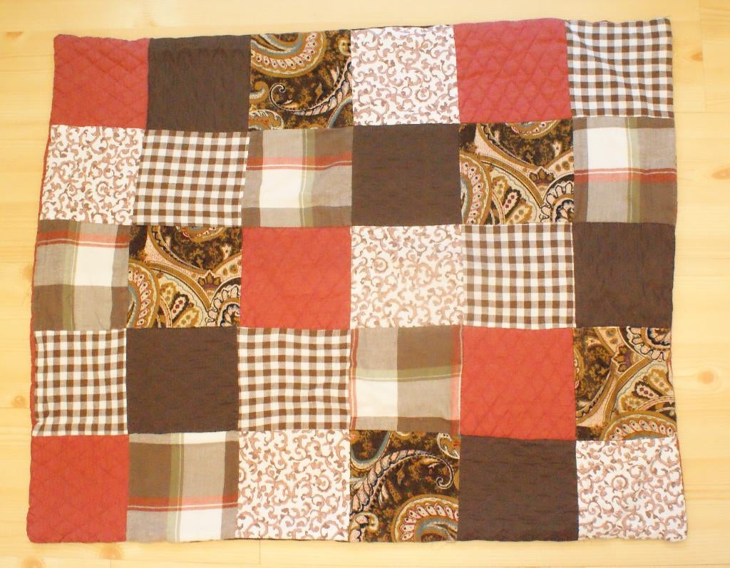 Boxkleed 70cm x 90 cm. Patchwork., Ophalen of Verzenden, Gebruikt