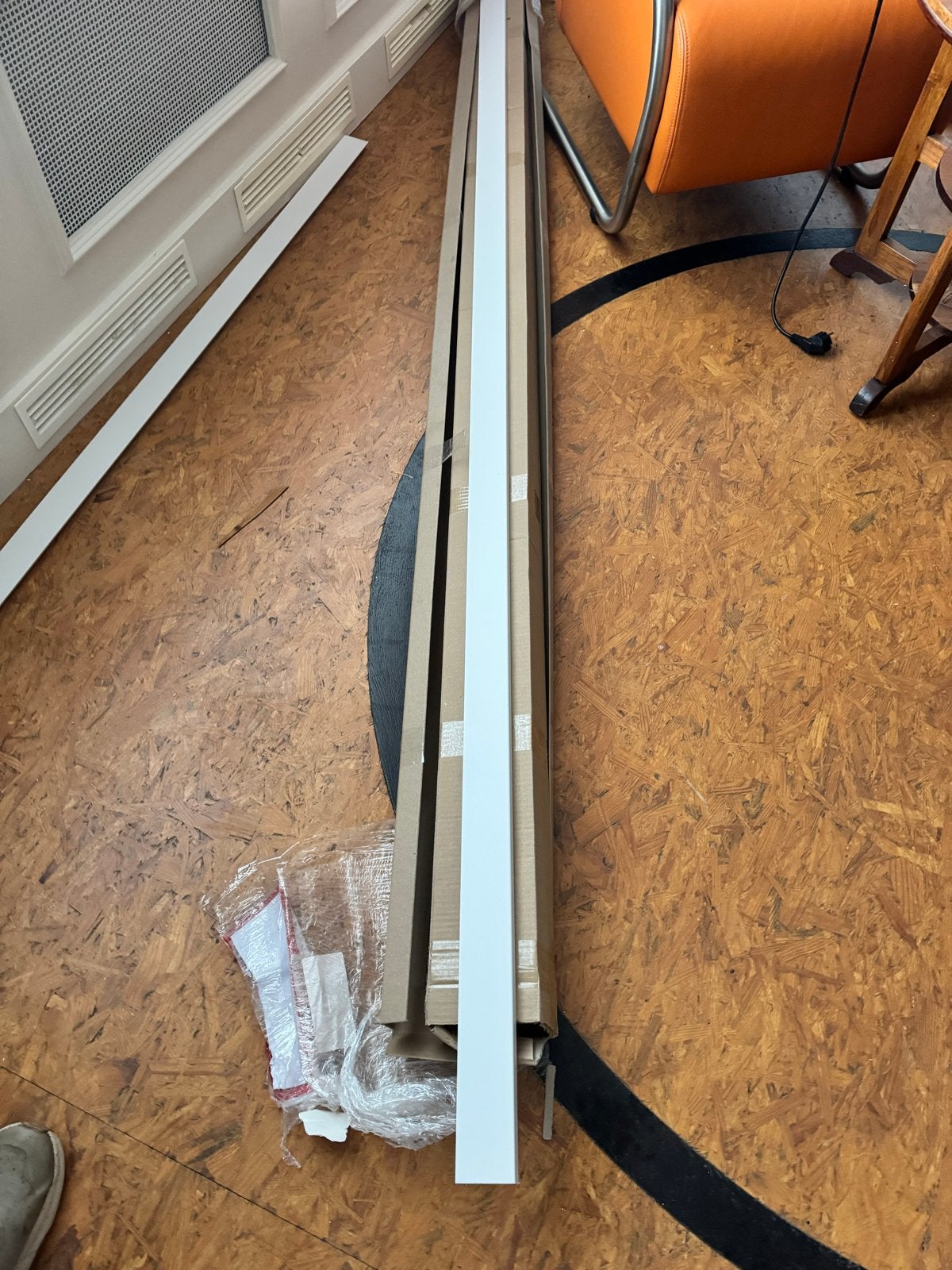 Nieuwe witte MDF plinten - diverse lengtes, Ophalen, Nieuw, Mdf, 250 cm of meer