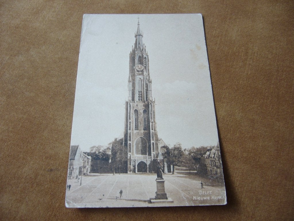 DELFT  =  NIEUWE KERK   1912, Ophalen of Verzenden, Voor 1920, Gelopen, Zuid-Holland