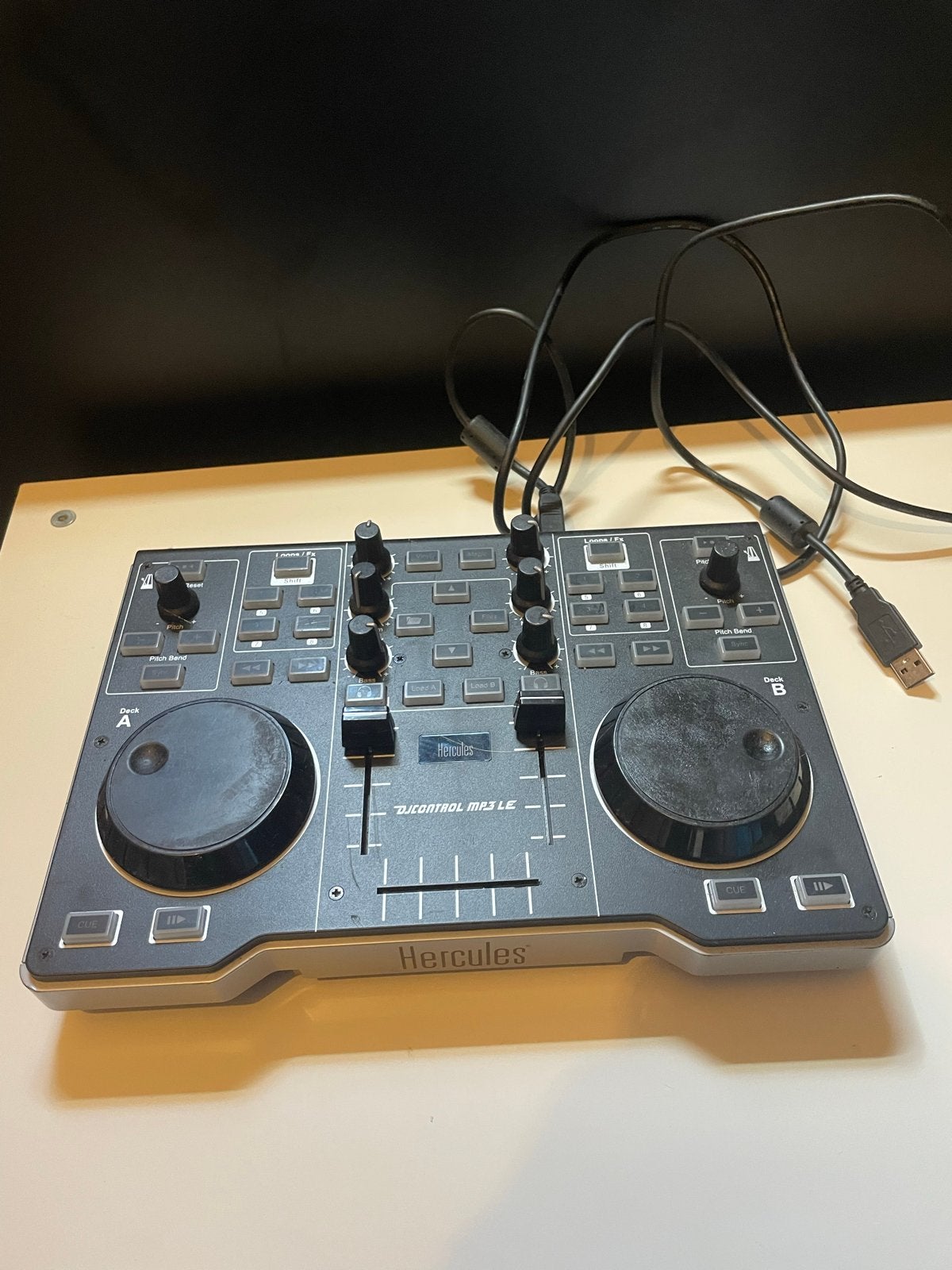 Hercules DJControl MP3 LE DJ-controller, Ophalen, Gebruikt, Dj-set, Overige merken