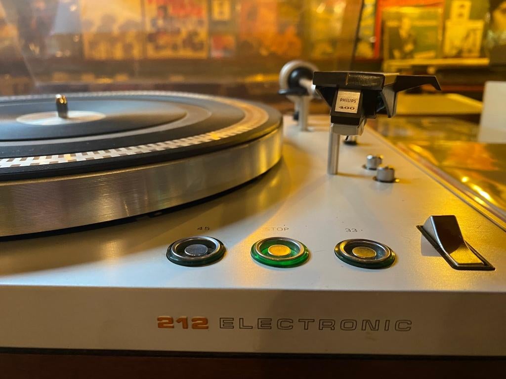 Philips 212 Platenspeler, Audio, Tv en Foto, Platenspelers, Philips, -, -, Ophalen of Verzenden