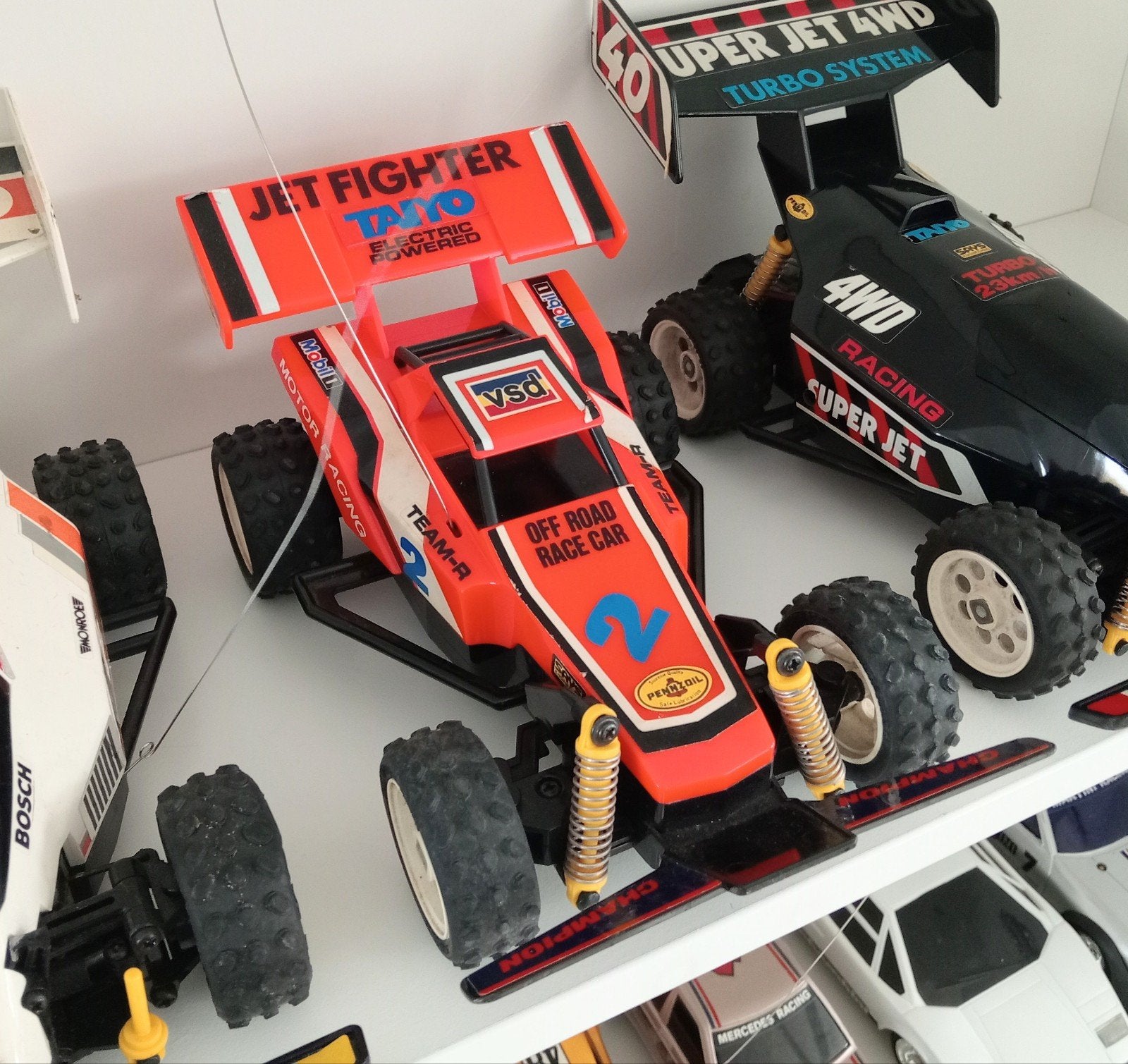 Vintage RC Taiyo Jet Fighter 2, Ophalen of Verzenden, Gebruikt, Overige schalen, Onderdeel