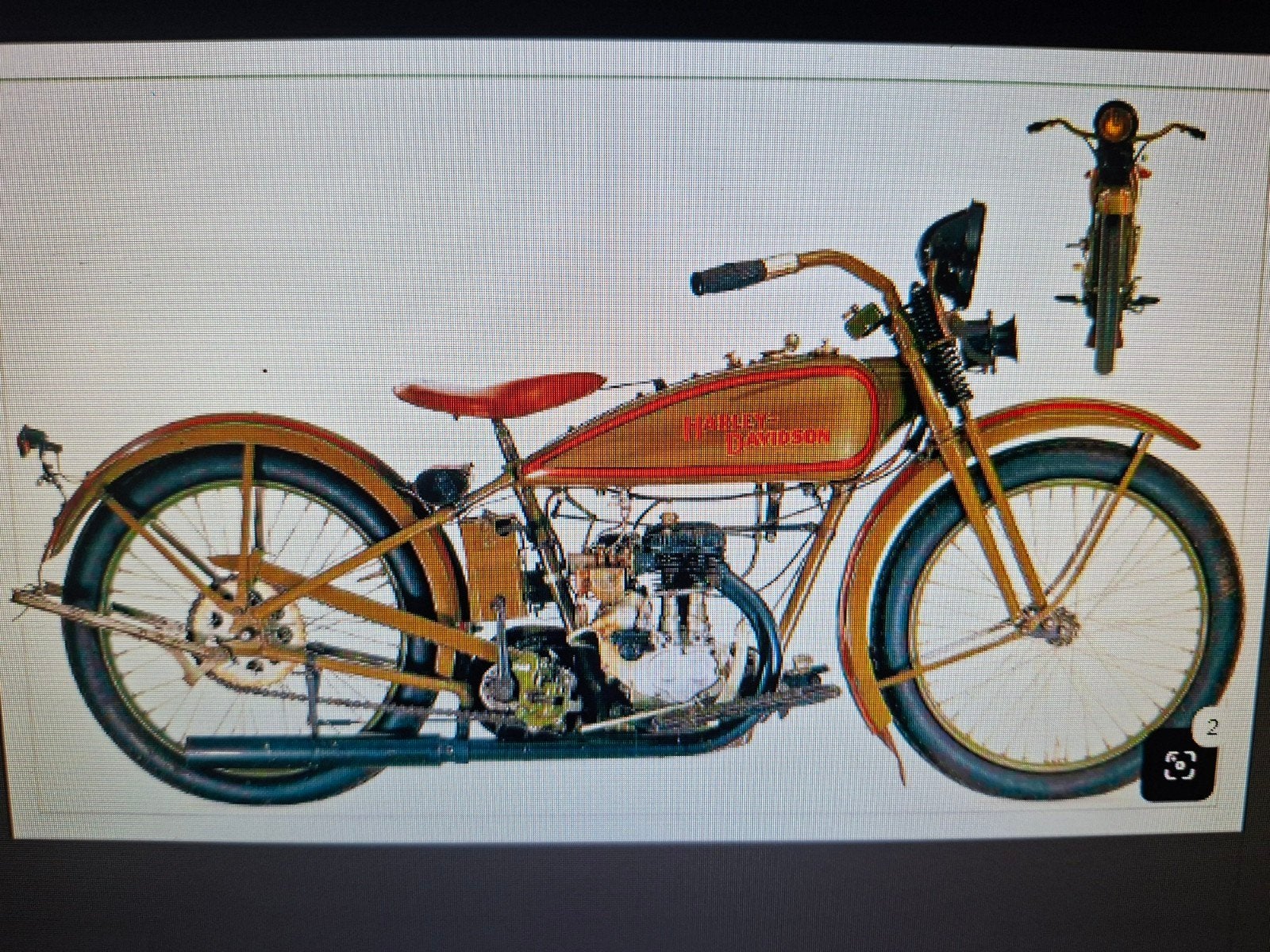 een cilinder harley davidson  blok van 1926, Ophalen of Verzenden