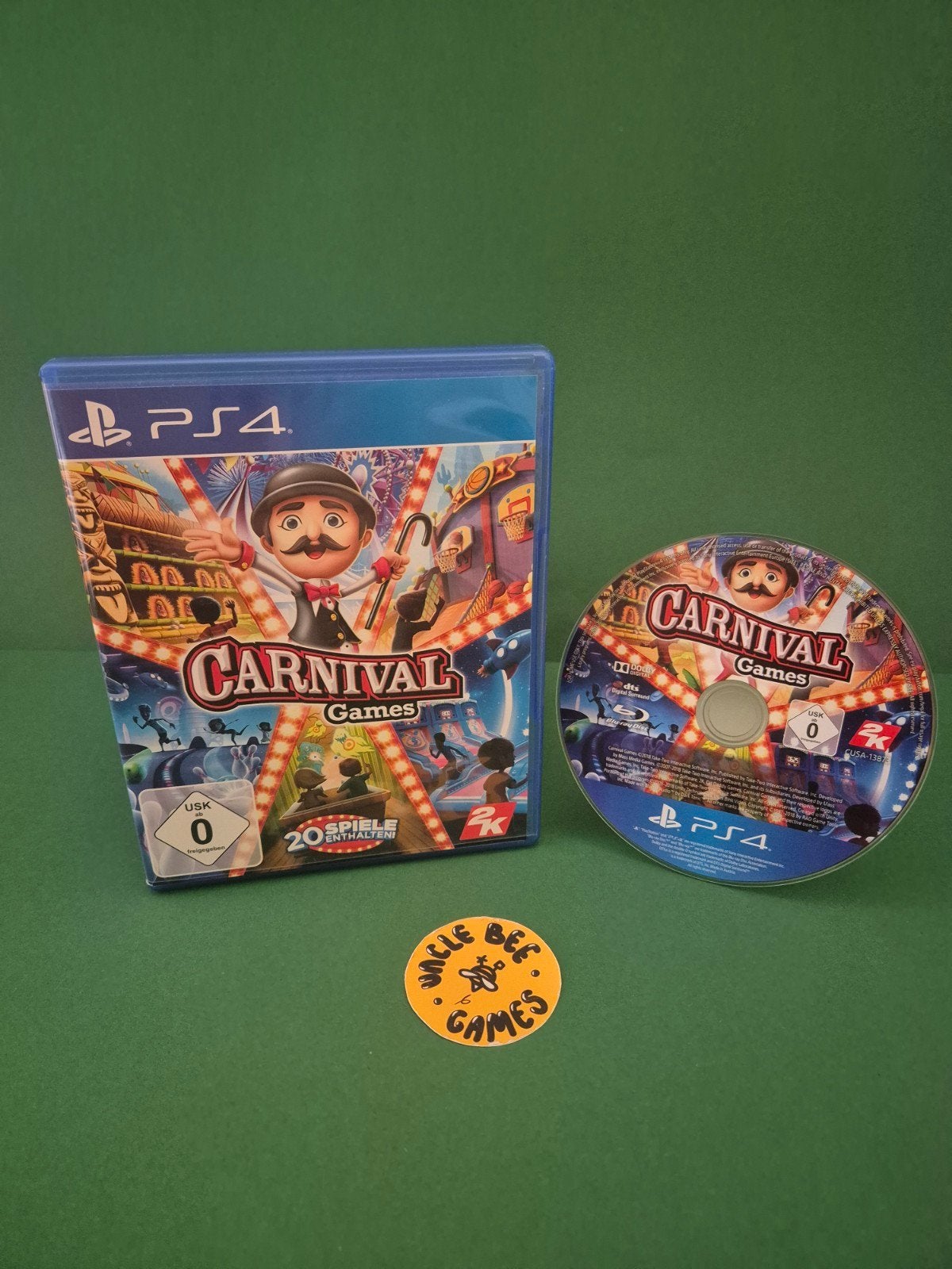 Carnival Games, Spelcomputers en Games, Games | Sony PlayStation 4, Verzenden, Overige genres, Eén computer, Zo goed als nieuw