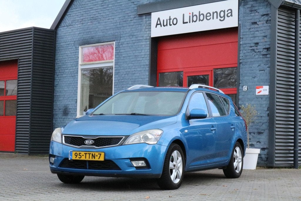 Kia cee'd Sporty Wagon 1.4 CVVT Navigator Plus Pack Cruise C, Auto's, Kia, Voorwielaandrijving, Euro 5, Stof, 4 cilinders