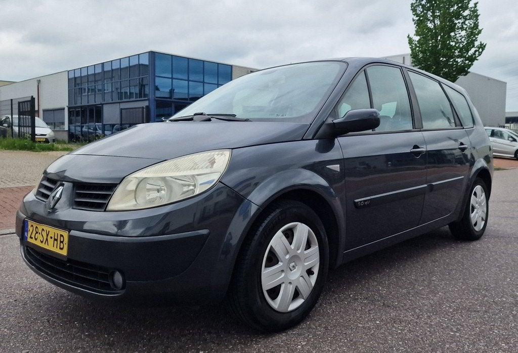 Renault Grand Scénic 1.6-16V Business Line 7p. LPG AIRCO CR, Voorwielaandrijving, Gebruikt, Beige, 4 cilinders