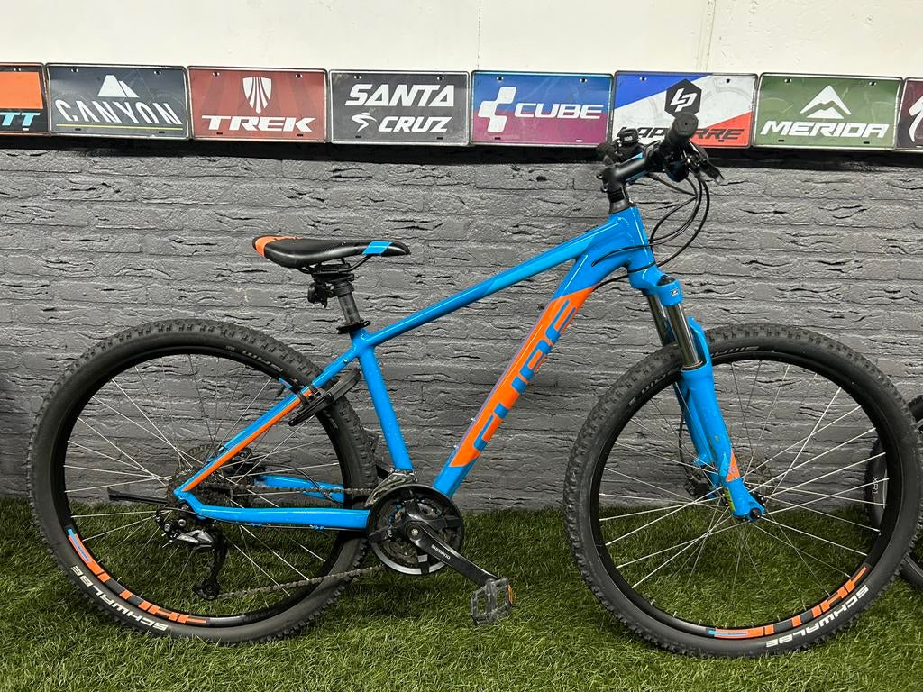 Cube Aim Pro 27,5 inch frame S mountainbike MTB aim pro 27,5, Fietsen en Brommers, Fietsen | Mountainbikes en ATB, Ophalen, Zo goed als nieuw