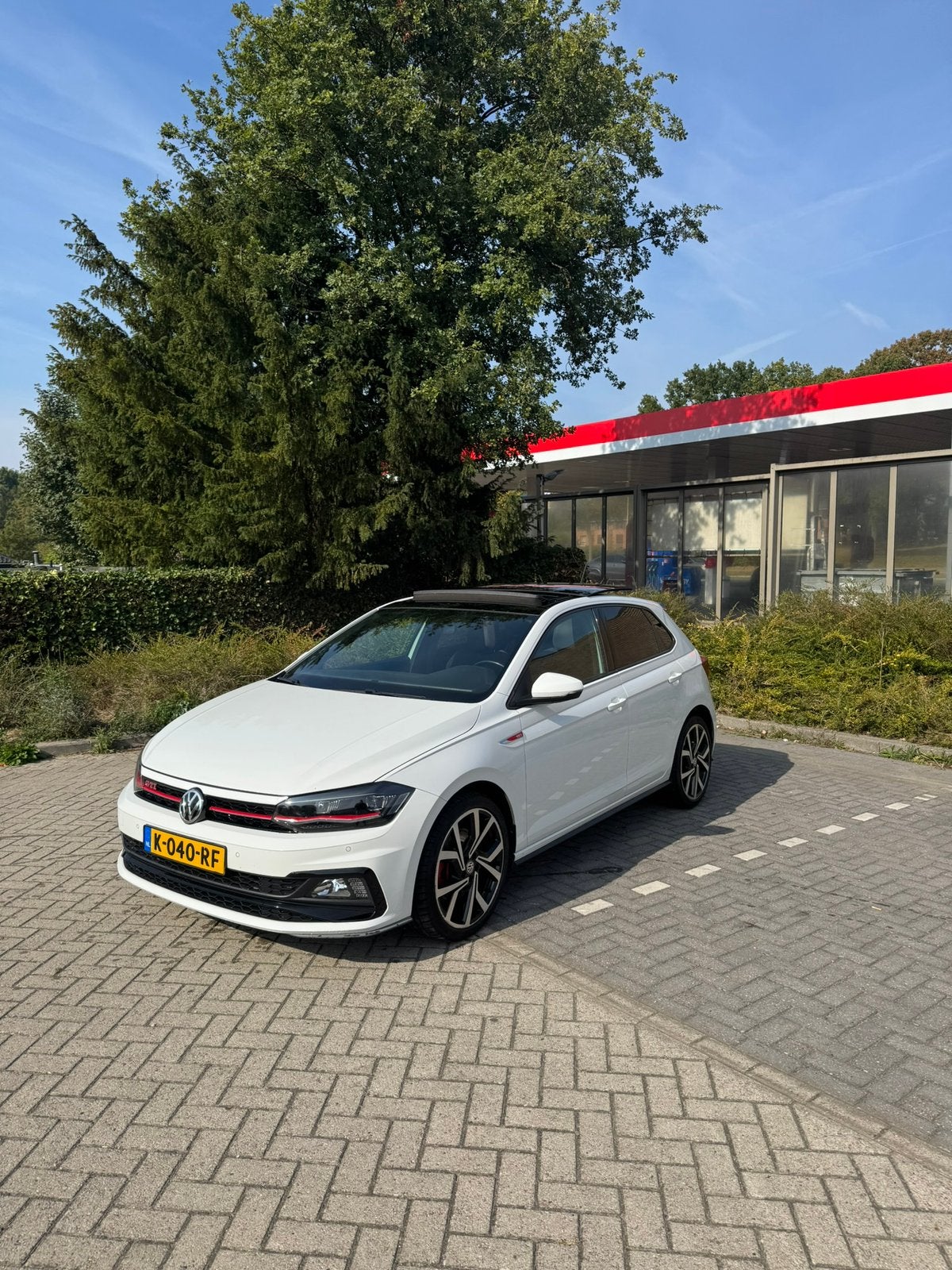 Volkswagen Polo GTI 2.0 TSI 200pk 6-DSG 2019 Wit, Stof, Zwart, 4 cilinders, 1984 cc