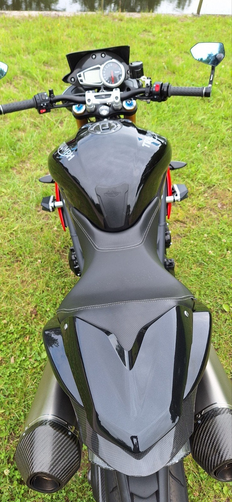Triumph speed triple r 2015 öhlins ABS 24000km i.z.g.st, Motoren, Occasion, 3 cilinders, Particulier, 1050 cc