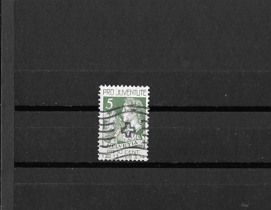 1913 Pro Juventute 1913, Postzegels en Munten, Ophalen of Verzenden, Gestempeld