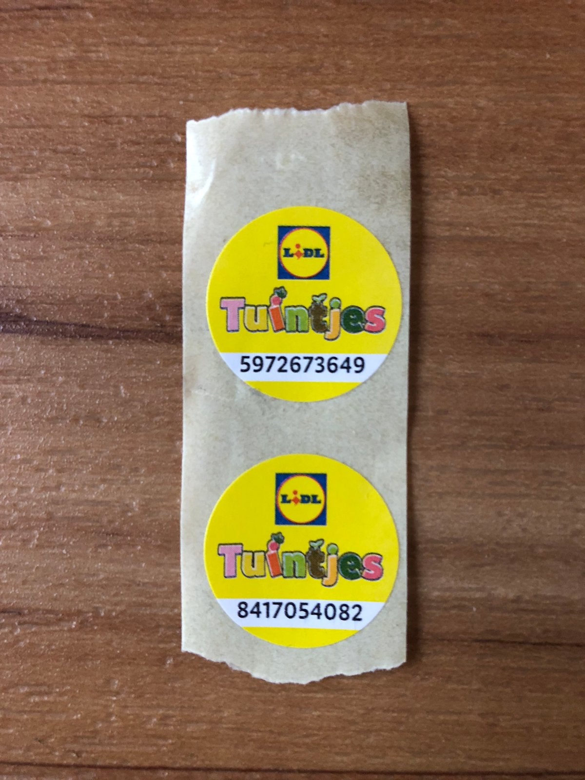 Lidl tuintjes zegels 2x, Lidl, Ophalen