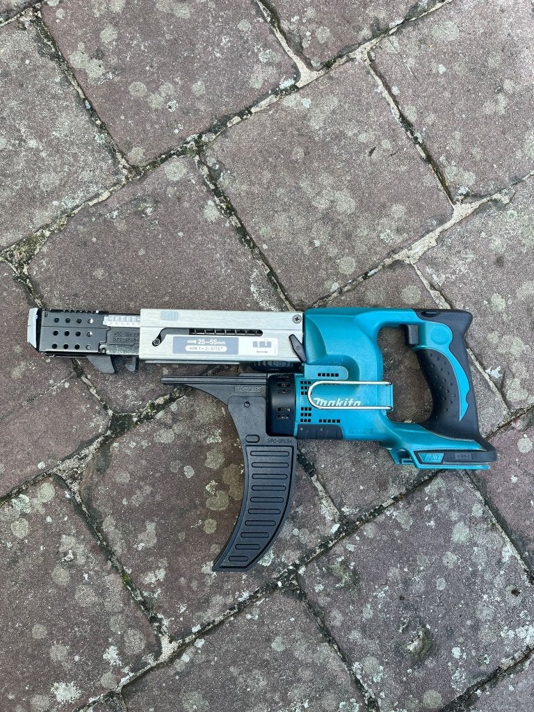 Makita DFR550Z 18V schroefautomaat / bandschroefmachine, Gebruikt, Info@makita.nl, Park Forum 1101 5657 HK Eindhoven, Ophalen of Verzenden