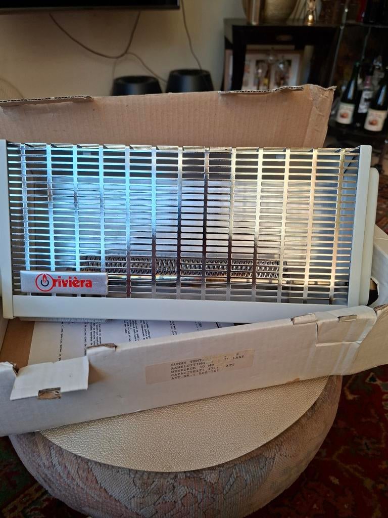 Rivièra Sunny Heater Tent/Caravan/Terras verwarming, Ophalen of Verzenden, Nieuw