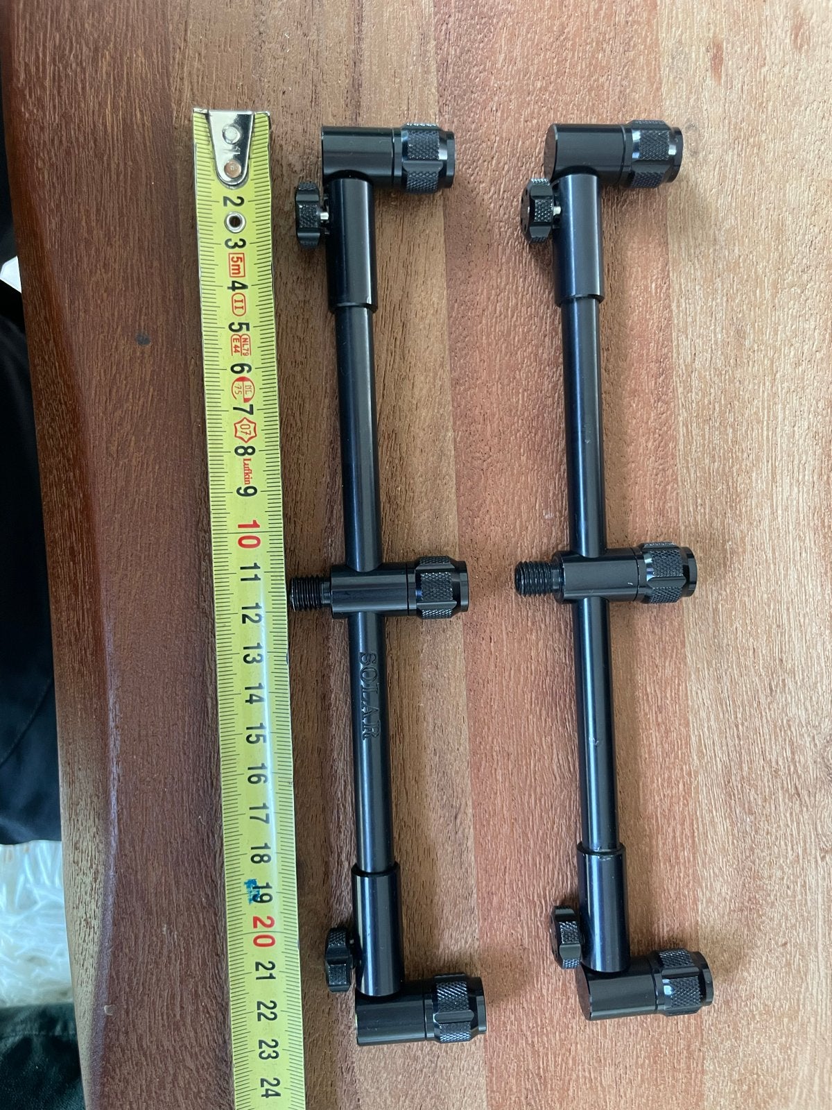 Solar buzzerbar 2x verstelbaar 3 rod, Ophalen of Verzenden, Gebruikt, Overige typen