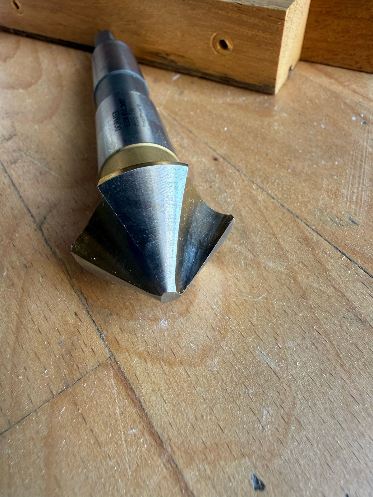 Dormer G338 Verzinkboor 31mm 90 TiN-coating Morseconus, Ophalen of Verzenden, Nieuw, Overige typen