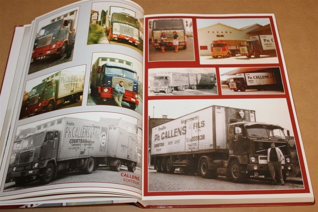 Transportnostalgie uit België — Fotoboek Vrachtwagens, Ophalen of Verzenden, Zo goed als nieuw, Tractor en Landbouw