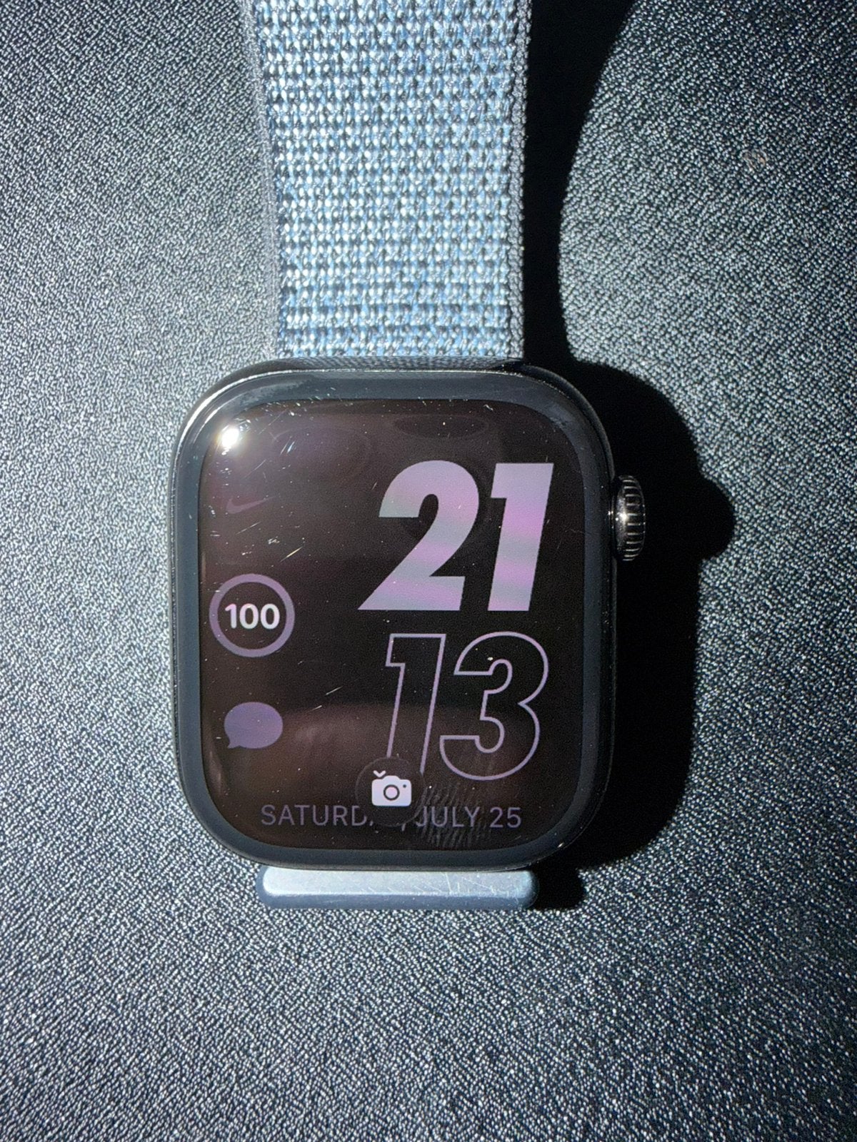 Apple Watch series 10 42mm GPS, Ophalen, Gebruikt, Zwart, IOS