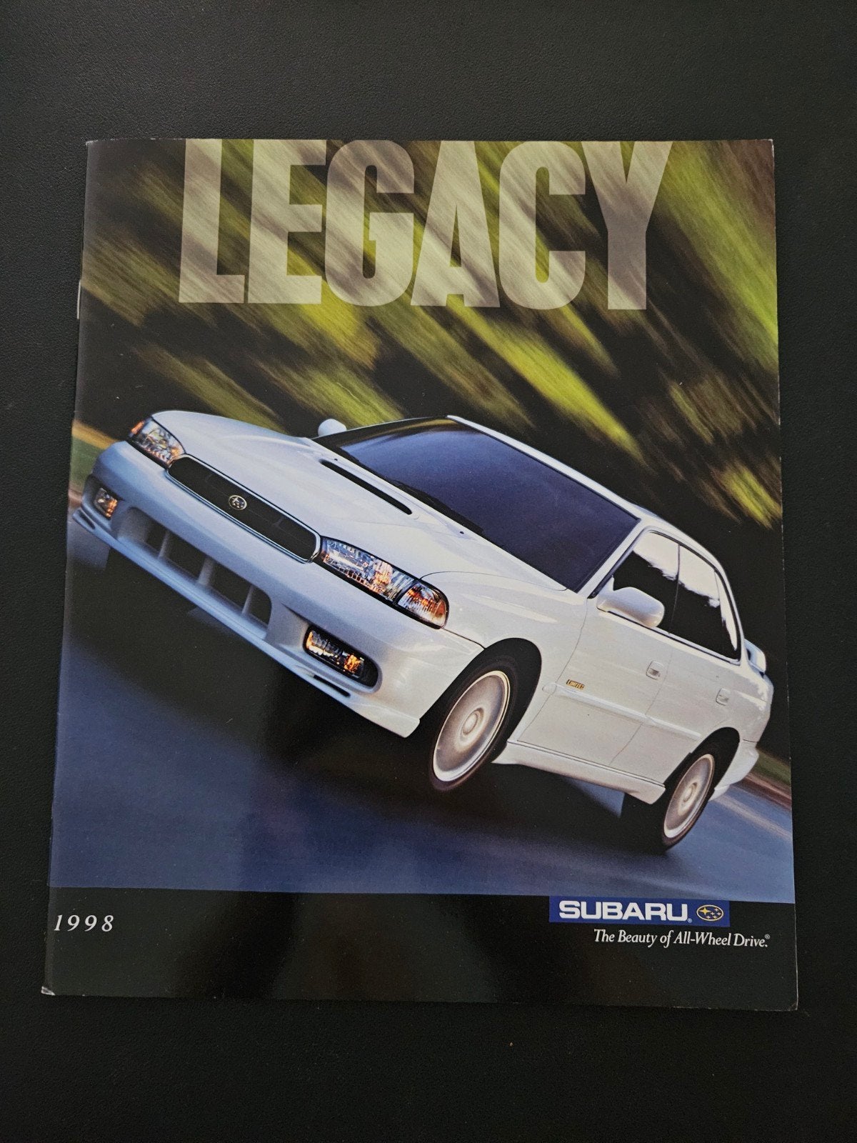 Brochure Subaru Legacy 1998 USA, Ophalen of Verzenden, Zo goed als nieuw, Overige merken