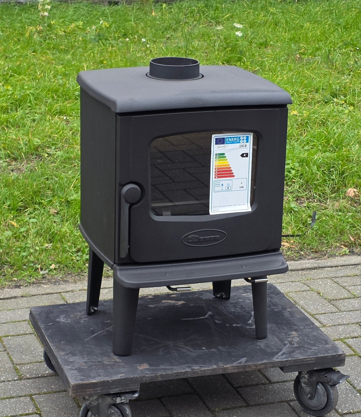 Houtkachel Dovre 325CB nieuw, Ophalen of Verzenden, Vrijstaand, Hout, Nieuw