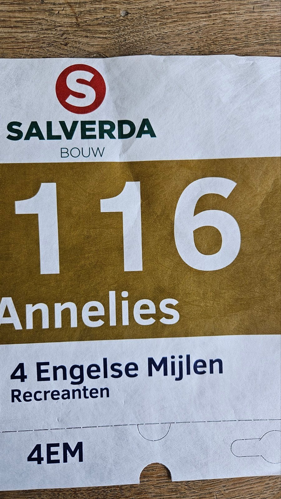 Startbewijs 4EM Zwolle 13 juni 2026, Tickets en Kaartjes, Eén persoon, Juni