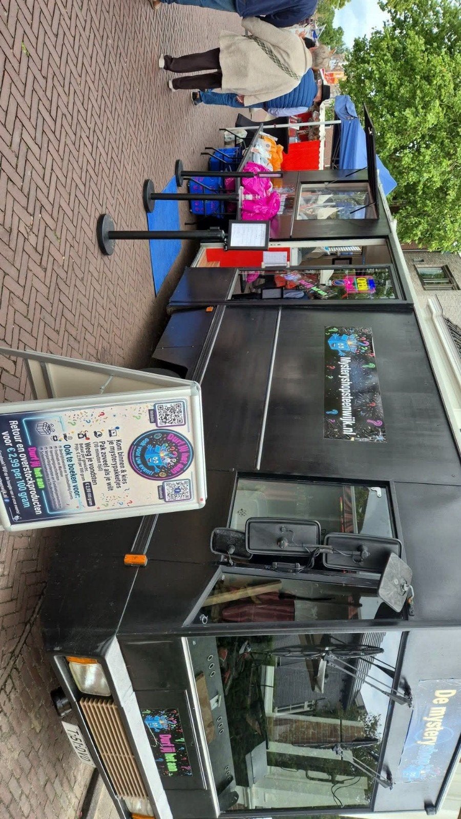 winkel Verkoopwagen bedrijfsovername srv wagen retourpakket, Ophalen