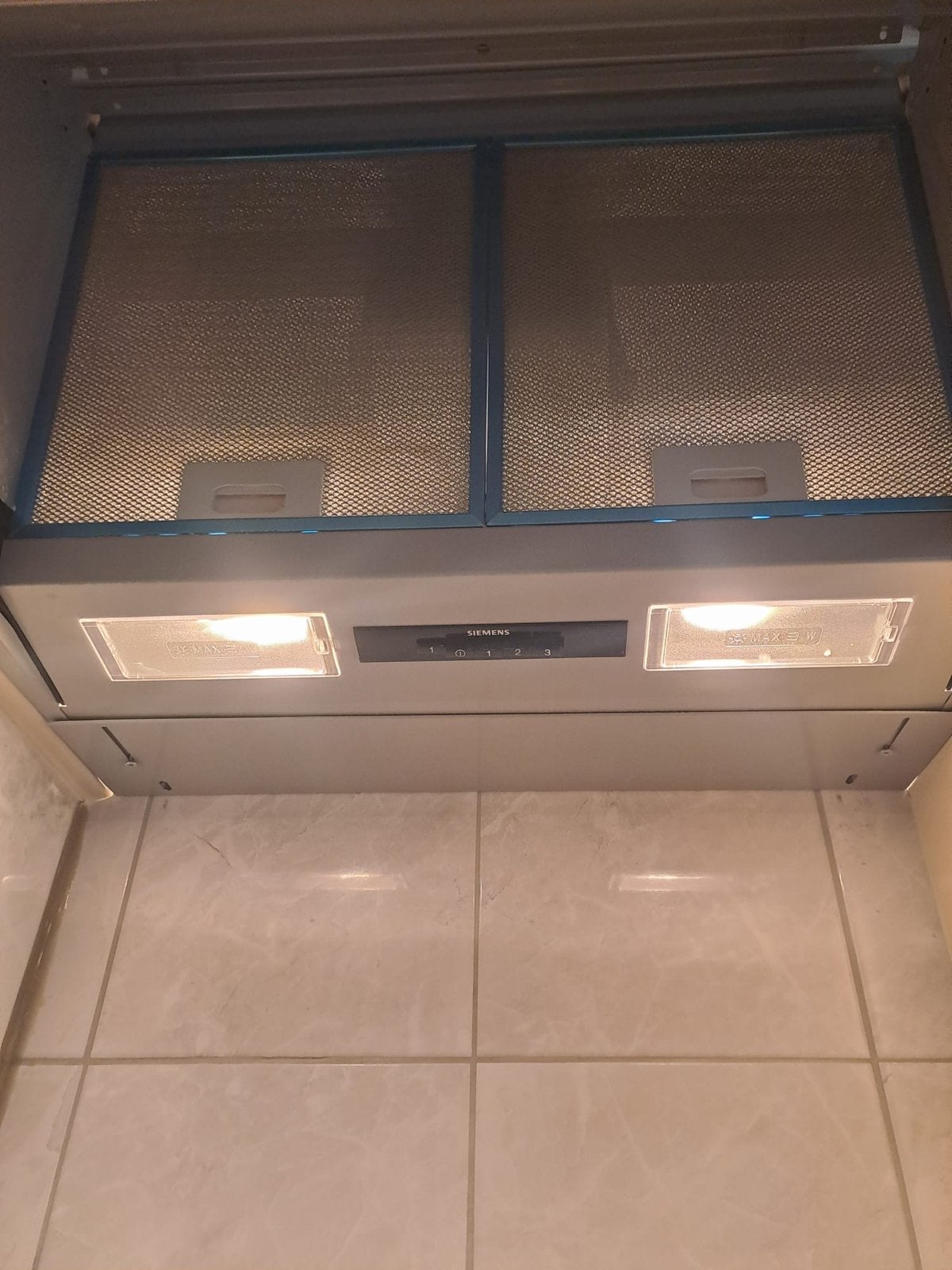 Siemens LE66MAC00 Inbouw Afzuigkap met Recirculatie, Witgoed en Apparatuur, Ophalen, Gebruikt, Overige typen, Inbouw
